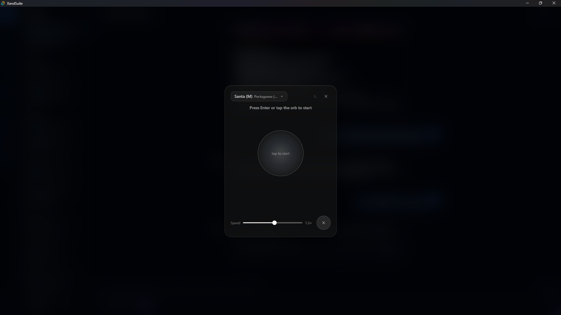 XandSuite Voice-to-Voice Mode
